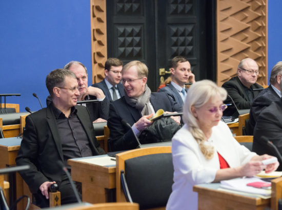 Riigikogu täiskogu istung, 7. detsember 2016